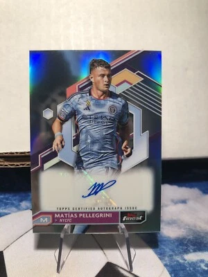 2023 Topps Finest MLS Auto Matias Pellegrini Matías Pellegrini #A-PE Auto - Image 1 of 2
