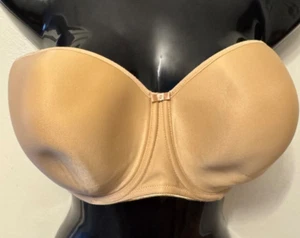 Fantasie US 32H/UK32FF Beige Strapless Convertible Bra - no straps - Picture 1 of 4