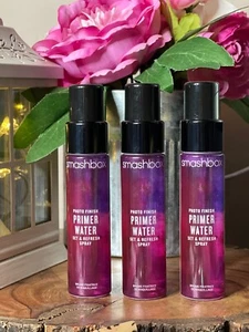 3 Smashbox 🌸Photo Finish Primer Water Set & refresh Spray 1 Oz. each, Brand New - Picture 1 of 2