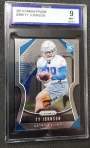 Ty Johnson Panini Prizm 2019 radiocontrol grado ISA como nuevo 9 - Imagen 1 de 2
