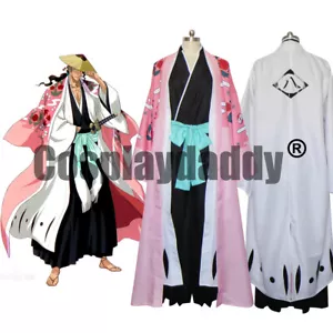 EN STOCK Disfraz de Kimono Shihakusho Bleach Shunsui Kyoraku 8ª División - Imagen 1 de 10