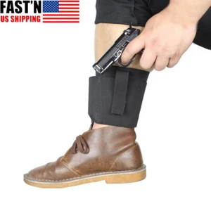 Concealed Carry Ankle Holster for LCP 380 Sig P238 Ruger LCP Kahr CM9 Glock 43 - Picture 1 of 8