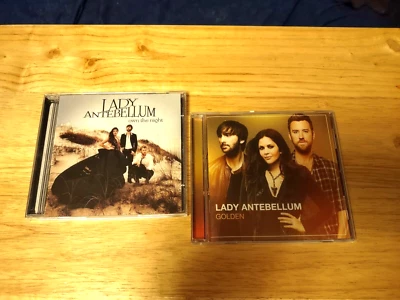 Lady Antebellum 2 CD Lot "Golden" & "Own The Night" - Imagem 1 de 4