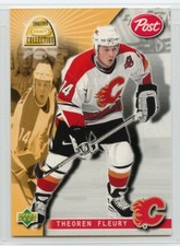 1998-99 Kraft Post Home Team Favourites - #5 - Theoren Fleury - Calgary Flames