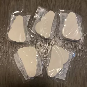 5 New Kikkerland White Cloud Shaped Erasers , HTF Free Shipping - Picture 1 of 3
