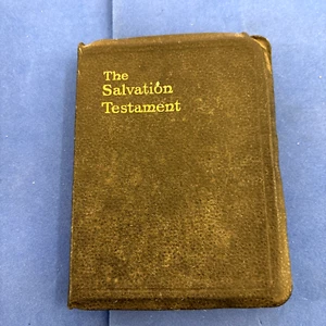 Vintage Undated THE SALAVATION TESTAMENT Theme of Salvation Wm. Collins Belfast - Picture 1 of 6