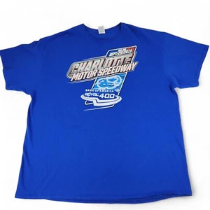 Charlotte Motor Speedway Royal 400 Nascar T-Shirt Mens Sz 3XL Double Sided 2019 - Picture 1 of 9