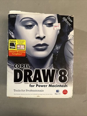 Corel Draw 8 For Power Macintosh Complete Set - Image 1 of 4
