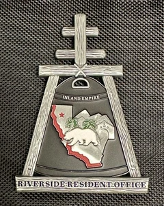USSS Secret Service RIVERSIDE RESIDENT OFFICE Challenge Coin - Picture 1 of 4