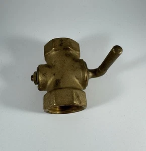 New 1.25 Inch Brass Ball Valve - Picture 1 of 4
