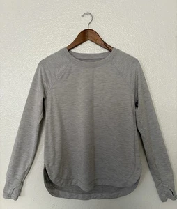 Layer 8 Womens Size S Quick Dry Gray Athletic Long Sleeve - Picture 1 of 7