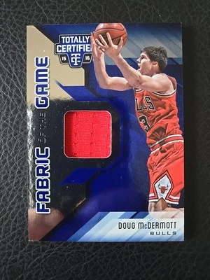 2015-16 Panini Totally Certified- Fabric of the Game Doug McDermott - Blue 23/49 - Image 1 of 2