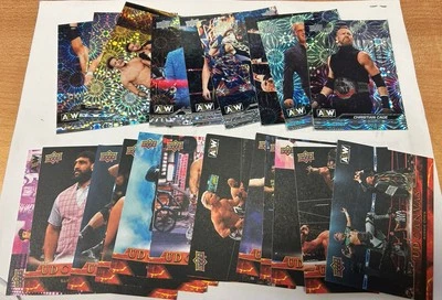 2024 Upper Deck AEW Inserts Pyro, Canvas, Gold, Posters 50% off Revised 11/4/25 - Image 1 of 2