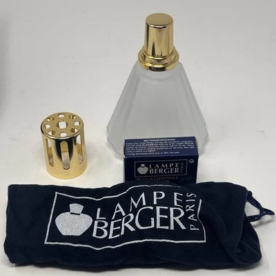 Lampe Berger Quemador Catalítico Difusor Caja Vidrio Esmerilado Mecha Hogar Francia Foto 1 de 4