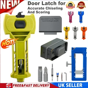 6 Colors Door Latch Installation Kit for Accurate Chiseling and Scoring - Picture 1 of 18