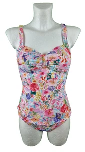 Traje de baño Maritim Tankini talla 36 C Cup traje de baño bikini rosa colorido bañador - Imagen 1 de 7