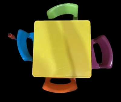 Juego de mesa y sillas OxGord para niños pequeños juguete muebles de actividad I Foto 1 de 3