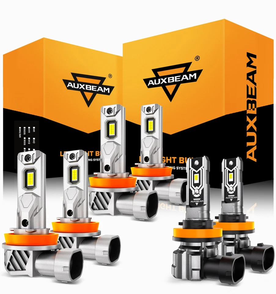 Светодиодная противотуманная фара AUXBEAM 1:1 Canbus белая для Pontiac G6 2005 2006 2007 годов выпуска - Изображение 1 из 4