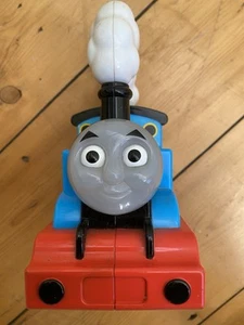 Thomas & Friends Toy Talking Train With Torch On Handle Works Well Mattel 2009 - Picture 1 of 11