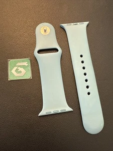Bracelet sport Apple Watch 44 mm (42/45/49) bleuet d'origine OEM S/M d'occasion - Photo 1/8