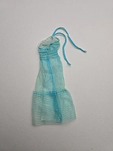 Barbie Vintage Abito Blu Acqua #3672 La Mia Prima Moda Mattel 1981 - Foto 1 di 7