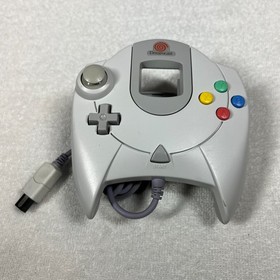 Vintage Sega Dreamcast Controller HKT-7700 Gray Wired Gamepad Authentic OEM Work
