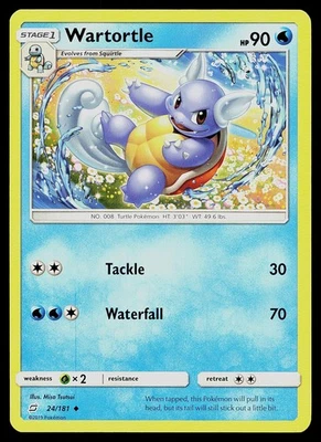 Pokemon SM - Team Up 24/181 Wartortle - Image 1 of 2