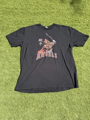 Los Angeles Angels Shirt Samurai Shohei Ohtani Graphic Mens Large MLB Baseball - Image 1 of 4