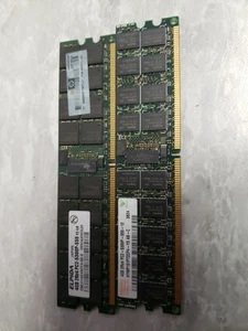 8GB PC2-5300P (2x4GB = 8GB) ECC RDIMM verious mfg free ship - Picture 1 of 3