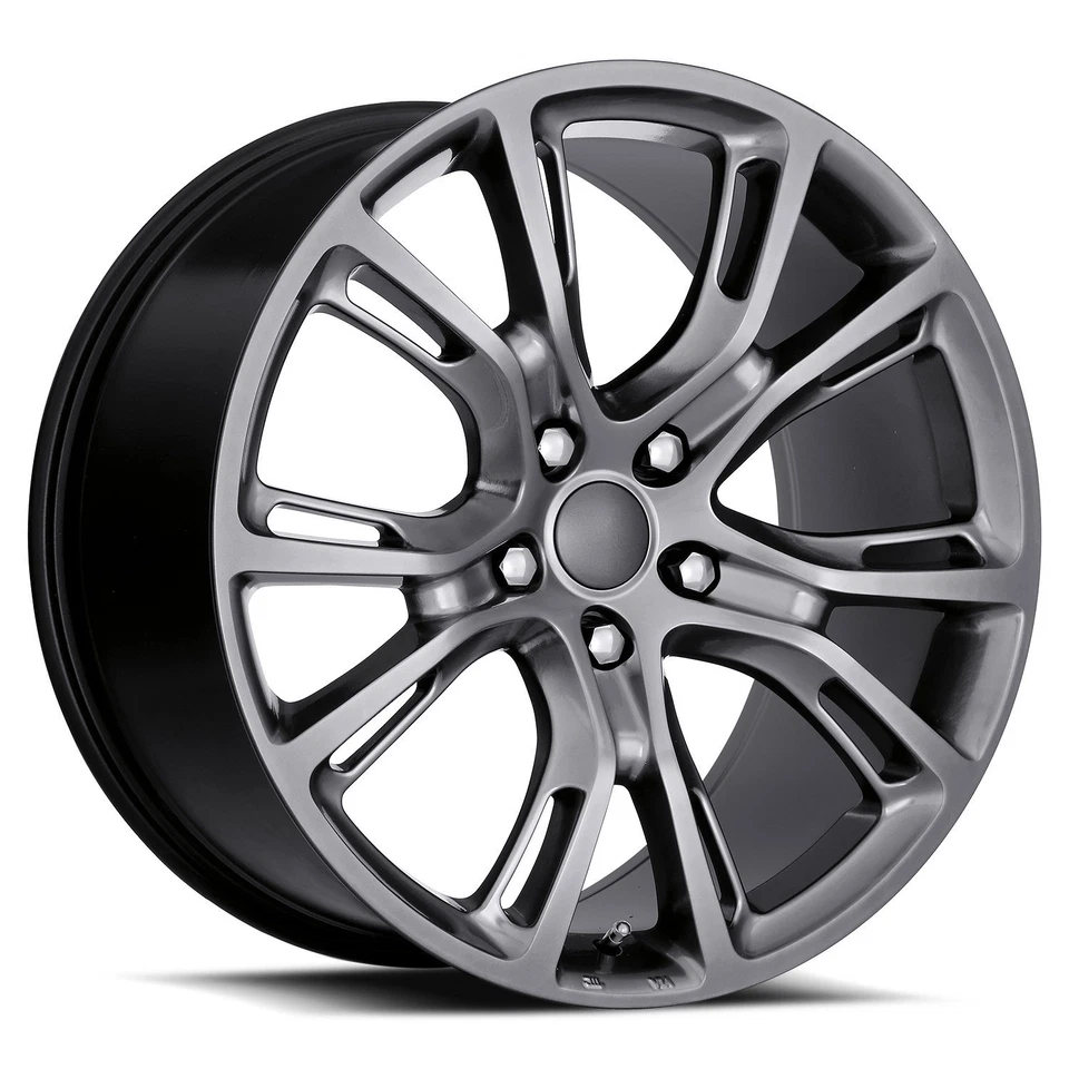 20x10" Jeep Spyder Monkey Wheels FR 88 Hyper Black OEM Replica Rims (S03) - Image 1 of 1