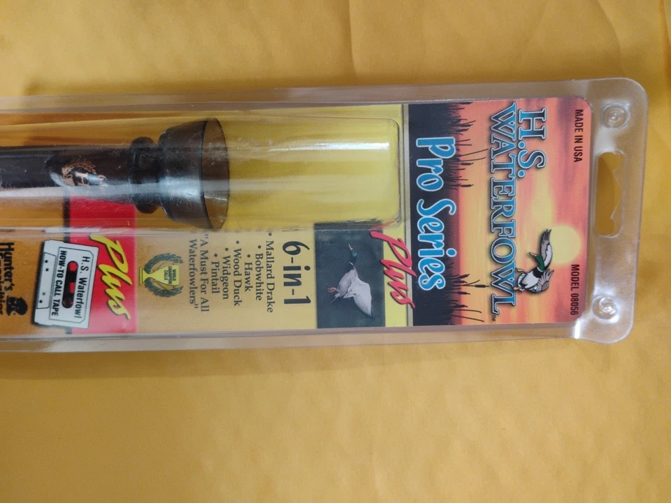 Hunter’s Specialties Pro Series Plus 6-in-1 Waterfowl Call New In Package (X) - Image 1 of 4