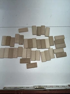 Trend 36 Pcs Beechwood Loose Tenons, 5/16Inch X 1 5/8 X 7/8 Inches - Picture 1 of 7