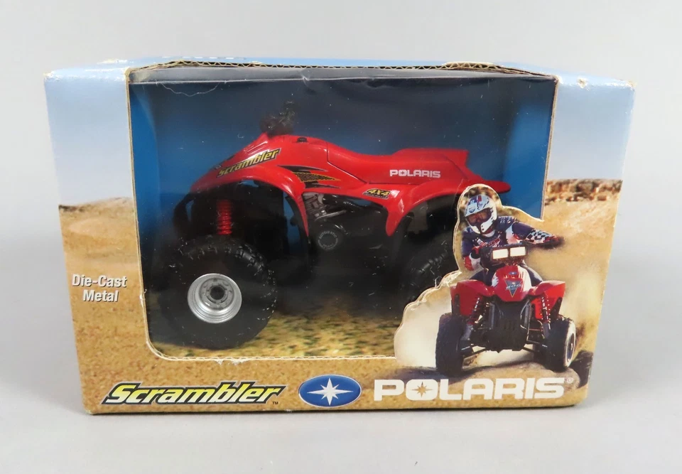 ERTL Polaris Scrambler Die-Cast 1/18 Scale stock # 13301