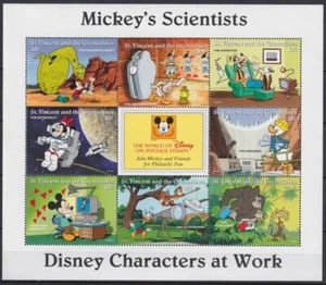 F-EX23389 ST VINCENT & GRENADINES MNH 1996 DISNEY MICKEY MOUSE DONALD DUCK - Picture 1 of 1