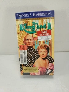 The King and I VHS Tape & Soundtrack On Cassette Golden Anniversary Edition NEW - Picture 1 of 8