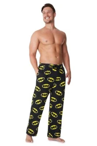 Batman Superhero Unisex Pajama Pants Size S - 5XL With Pockets - Foto 1 di 2