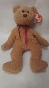 TY Curly Beanie Bär - Bild 1 von 5