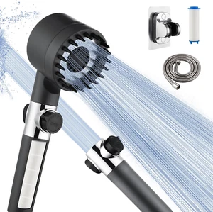 Drivse Iondrops Showerhead with Filters for Hard Water Handheld Off Switch-NE - Picture 1 of 12