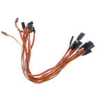 10Pcs 30cm Servo Extension Lead Wire Cable For RC Futaba JR Male to Female 3_y s