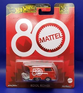 2024 Hot Wheels Premium Pop Culture Kool Kombi Mattel 80th Anniversary - Picture 1 of 2