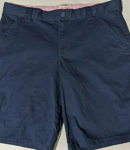 Cat & Jack Girls Dark Navy School Uniform Knee Length Shorts Plus Size 10 - Picture 1 of 3