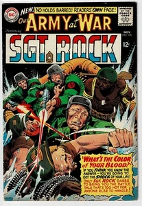 🔥NUESTRO EJÉRCITO EN GUERRA #160 EN ESTADO BASTANTE BUENO- 7,5 1965 SGT ROCK DC Cómics Edad de Plata Escaneo HD U-15 - Imagen 1 de 2
