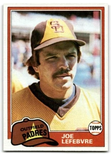 1981 Topps Traded Joe Lefebvre San Diego Padres #790 - Picture 1 of 2
