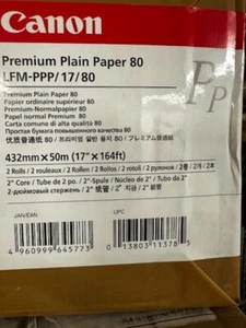 LFMPPP/17/80 PREMIUM PLAIN PAPER 17X164 - Picture 1 of 1