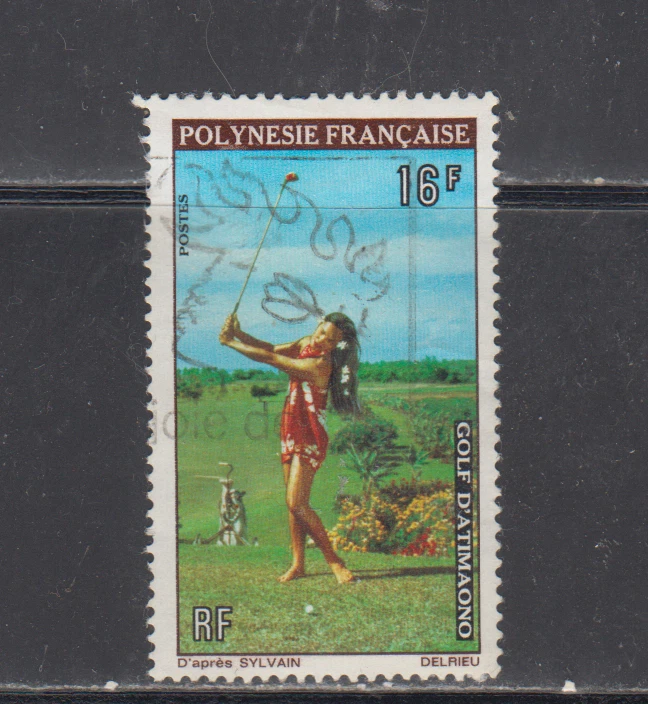 FRENCH POLYNESIA  : 1974 - USED - SCOTT # 275 - Image 1 of 1