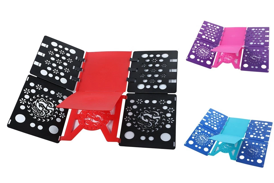 RHP Verstellbar Faltbrett Falthilfe für Wäsche Kleidung T Shirt Falten 3 Farben - Bild 1 von 4