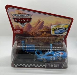 Disney Pixar The World of Cars Pit Row Race-Off The King Richard Petty 43 Movie - Picture 1 of 7