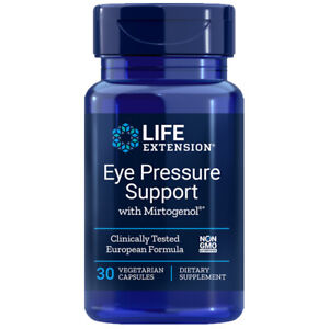 Eye Pressure Support W/ Mirtogenol 30 Caps Life Extension French Maritime Pine