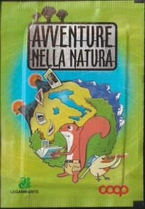 BUSTINA FIGURINE AVVENTURA NELLA NATURA COOP LEGAMBIENTE - Picture 1 of 1