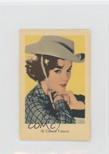 1964 Dutch Gum Numbered Set 2 (Sans Serif) Connie Francis #18 f5h